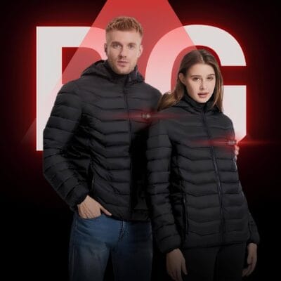 Veste chauffante à manches longues